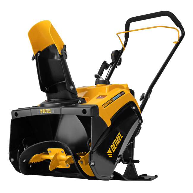 Бензиновая снегоуборочная машина SB 460 Sled, 99cc, лыжи ручной старт// Denzel в Омске