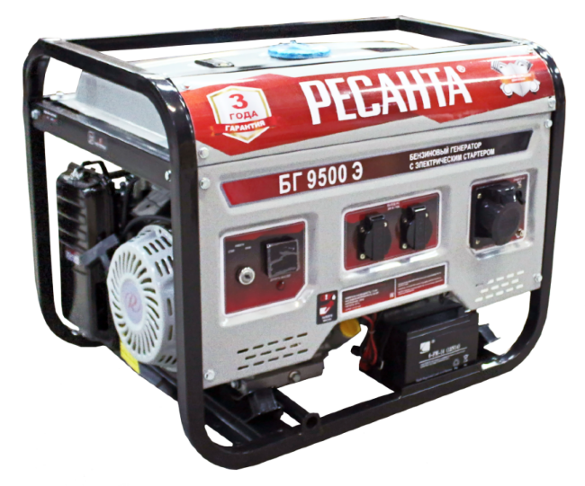 Электрогенератор БГ 9500 Э Ресанта в Омске