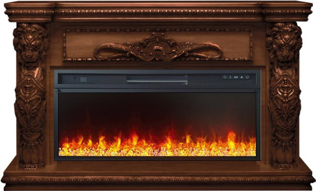 Каминокомплект Windsor 42 - Темный дуб с очагом Vision 42 LED в Омске