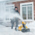 Бензиновая снегоуборочная машина SB 460 E, 99cc, эл.старт, шнек SnowCrusher Denzel в Омске