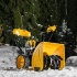 Бензиновая снегоуборочная машина SBM 610S PRO, 212 cc, электростартер, фара, обогрев Denzel в Омске