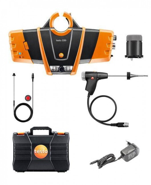Расширенный комплект testo 330i для анализа дымовых газов в Омске