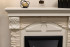 Каминокомплект Dublin - Слоновая кость с патиной / Сланец крем с очагом Majestic FX Brass в Омске