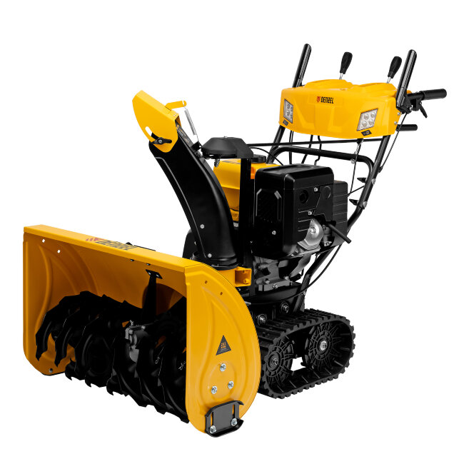 Бензиновая снегоуборочная машина SBL 711DT PRO, 420cc, гусеницы, эл.старт, блок. дифф. Denzel в Омске