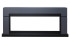 Каминокомплект Lindos Graphite Grey (линейный) с очагом Vision 60 LOG LED в Омске