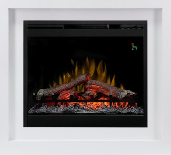 Каминокомплект Bronx - Белый с очагом Symphony 26'' DF2624L-INT в Омске