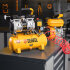 Компрессор DLS650/10 безмаслянный малошумный 650 Вт, 120 л/мин, ресивер 10 л Denzel в Омске