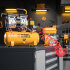 Компрессор DLS650/10 безмаслянный малошумный 650 Вт, 120 л/мин, ресивер 10 л Denzel в Омске