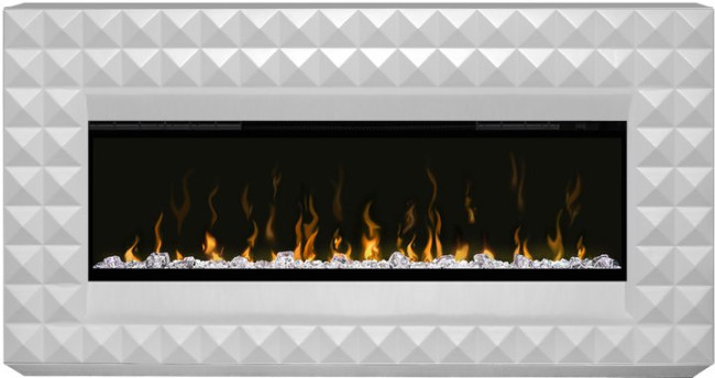 Каминокомплект Diamond (линейный) (Глубина 206 мм) с очагом Ignite XLF50 в Омске