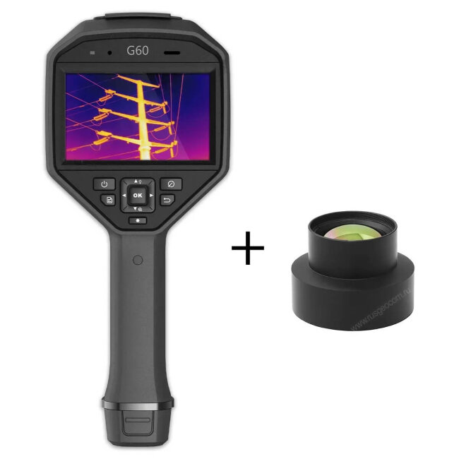Тепловизор HIKMICRO G60 в комплекте с дополнительным объективом HM-G605-LENS + поверка в Омске