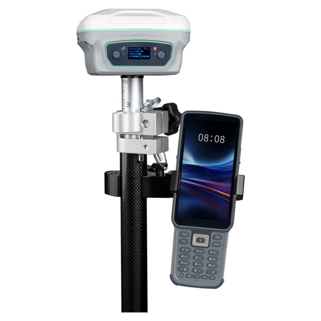 Комплект GNSS-приёмник RGK SR1 с контроллером RGK SC100 и вехой RGK GLS 25 в Омске