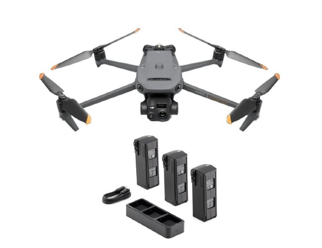 Квадрокоптер DJI Mavic 3 Thermal (Universal Edition) + Комплект аккумуляторов DJI Mavic 3 Enterprise Series Battery Kit в Омске