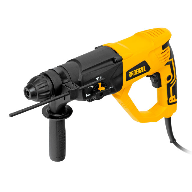 Перфоратор электрический RH-1050-26, SDS-plus, 1050 Вт, 3.2 Дж, 3 плюс 1 режим Denzel в Омске