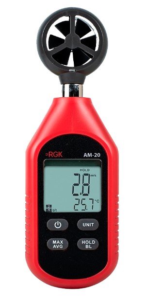 Термоанемометр RGK AM-20 с поверкой в Омске