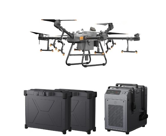 Комплект квадрокоптер DJI Agras T30 + 2 АКБ + ЗУ в Омске