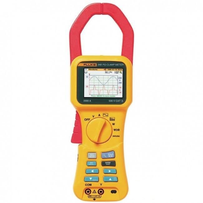 Клещи для измерения качества электроэнергии Fluke 345 в Омске