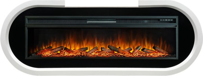 Каминокомплект Soho - Белый с черным с очагом Vision 60 LOG LED в Омске