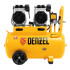 Компрессор безмасляный, малошумный DLS 2200/50, 2200 Вт, 2x1100, 50 л, 380 л/мин Denzel в Омске