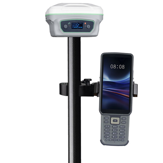 Комплект GNSS-приёмник RGK SR1 с контроллером RGK SC100 и вехой RGK GLS 24 в Омске