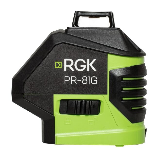 Комплект: лазерный уровень RGK PR-81G + штанга-упор в Омске