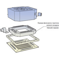 Toshiba Камера фильтров и притока свежего воздуха (TCB-GFC1602UE) в Омске