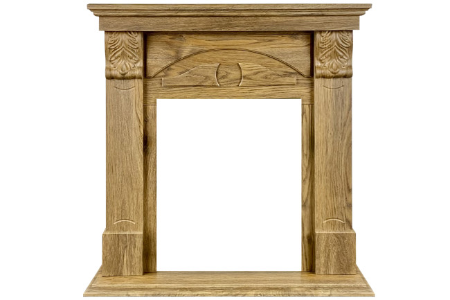 Портал Royal Flame Dublin (деревянный) RUSTIC (Разборный) - Дуб натуральный в Омске