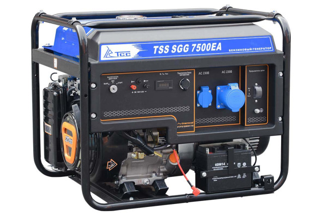 Бензогенератор 7,5 кВт TSS SGG 7500ЕA с АВР(автозапуском) в Омске
