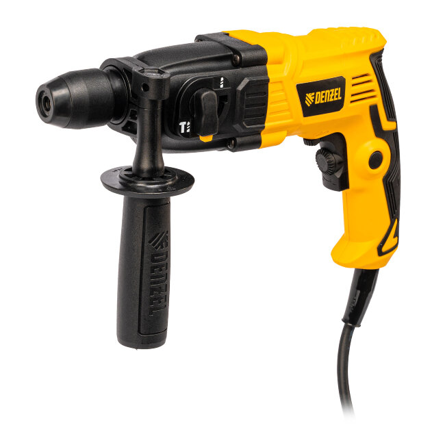 Перфоратор электрический RH-400-12, SDS-plus, 400 Вт, 1.2 Дж, 2 режима Denzel в Омске