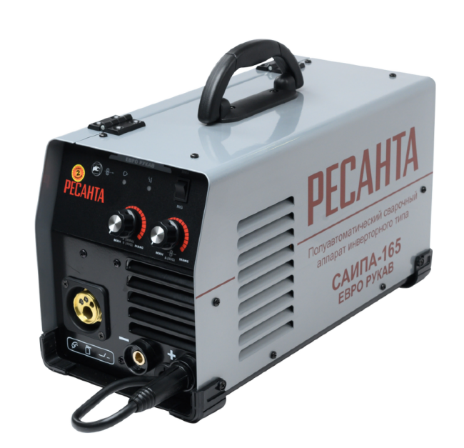 Сварочный полуавтомат Ресанта САИПА-165 Евро рукав (MIG/MAG) в Омске