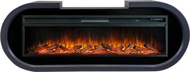 Каминокомплект Soho - Серый графит с очагом Vision 60 LOG LED в Омске
