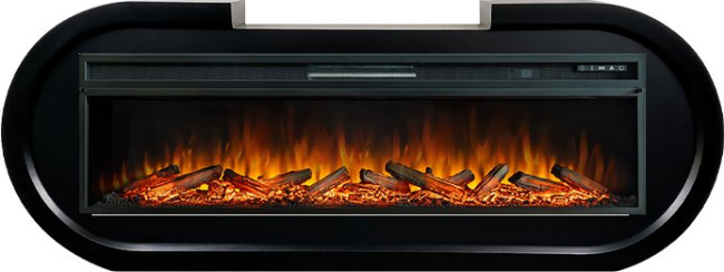 Каминокомплект Soho - Черный с очагом Vision 60 LOG LED в Омске
