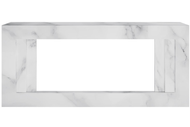 Портал Royal Flame Line 42 SFT White Marble (Разборный) - Белый мрамор в Омске