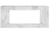 Каминокомплект Line 42 SFT White Marble (Разборный) - Белый мрамор с очагом Vision 42 LED в Омске