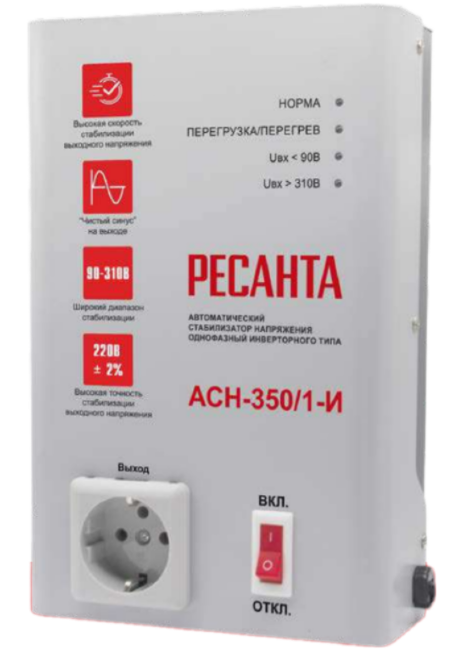Стабилизатор АСН-350/1-И Ресанта в Омске