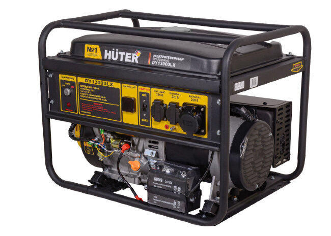 Электрогенератор DY13000LX Huter в Омске