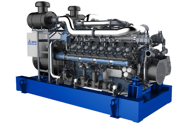 Газопоршневая установка TSS GE-1400 в Омске