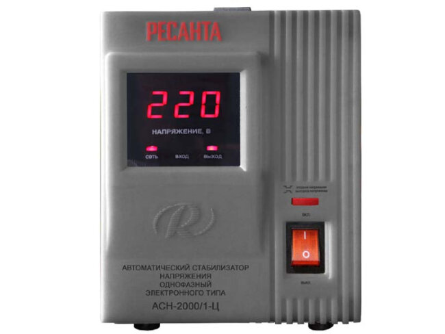 Стабилизатор напряжения РЕСАНТА АСН-2000/1-Ц в Омске