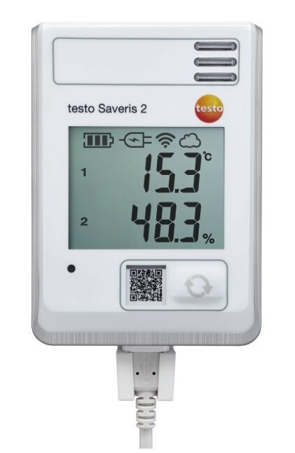 Wi-Fi логгер данных температуры и влажности Testo Saveris 2-H1 в Омске